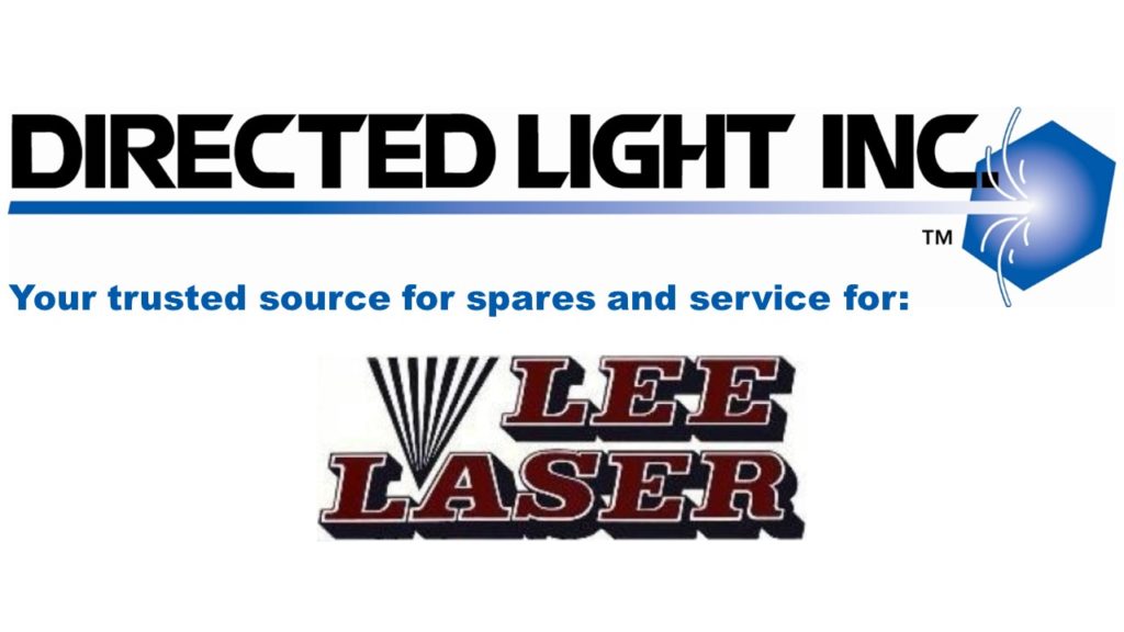 Lee Laser Logo with Directed Light